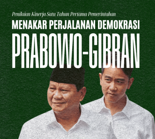 Perjalanan Demokrasi Indonesia di Satu Tahun Pertama Prabowo–Gibran